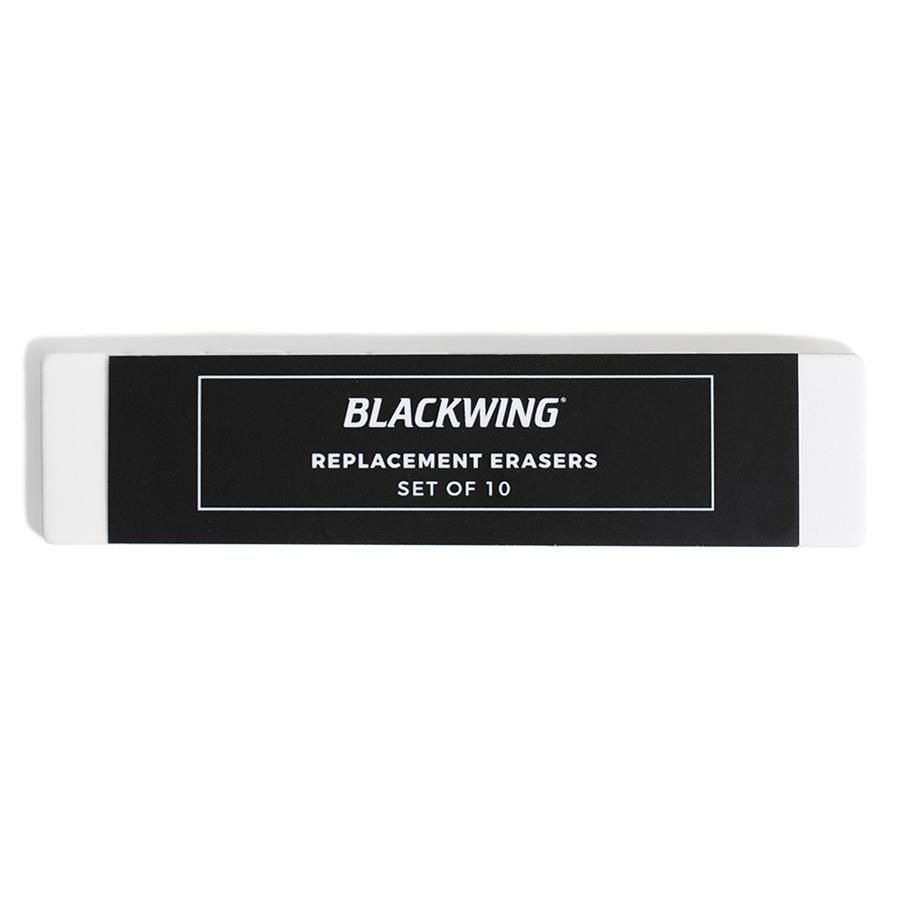 美國 BLACKWING 鉛筆 橡皮擦補充組/ 10入/ 白